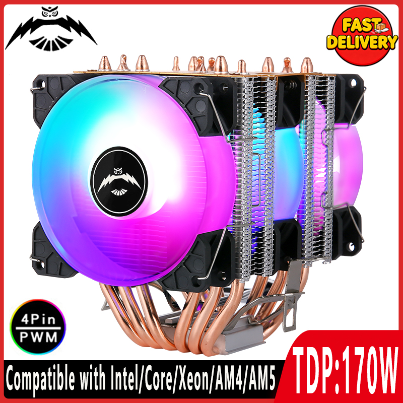 Air Cooler Cpu - Colorful Lamp Compatible Xeon E5 X99