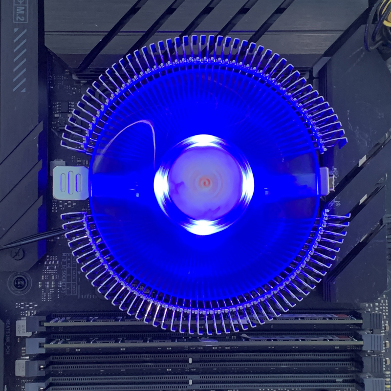 CPU Air Cooler Computer Blue L - Air Cooler Cpu recension och pris