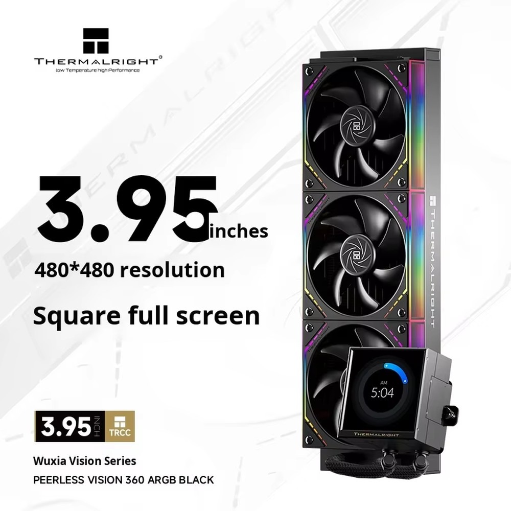 Thermalright Peerless Vision 3 - Aio Liquid Cooler recension och pris