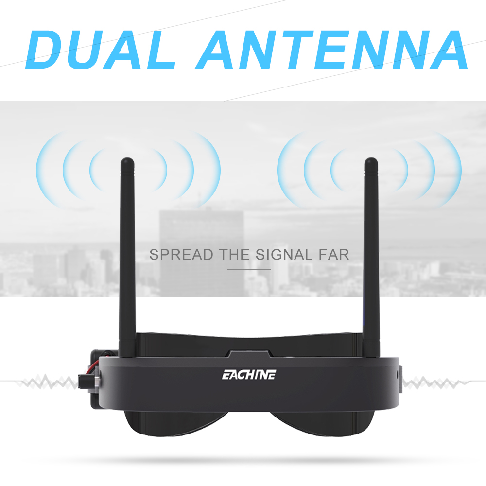 Eachine EV100 720*540 5.8G 72C - Case Fan recension och pris