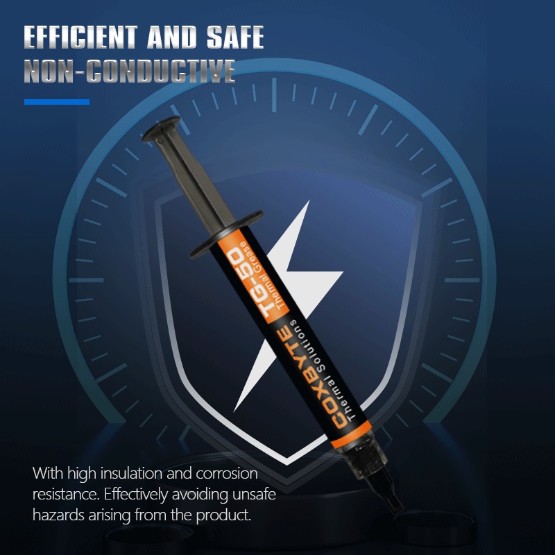 18.2W/mK Coxbyte TG-50 Thermal - Thermal Paste recension och pris