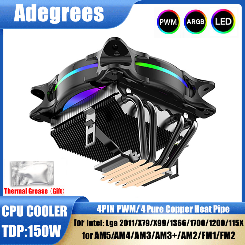 X99 CPU Air Cooler 3Pin/4Pin A - Air Cooler Cpu recension och pris