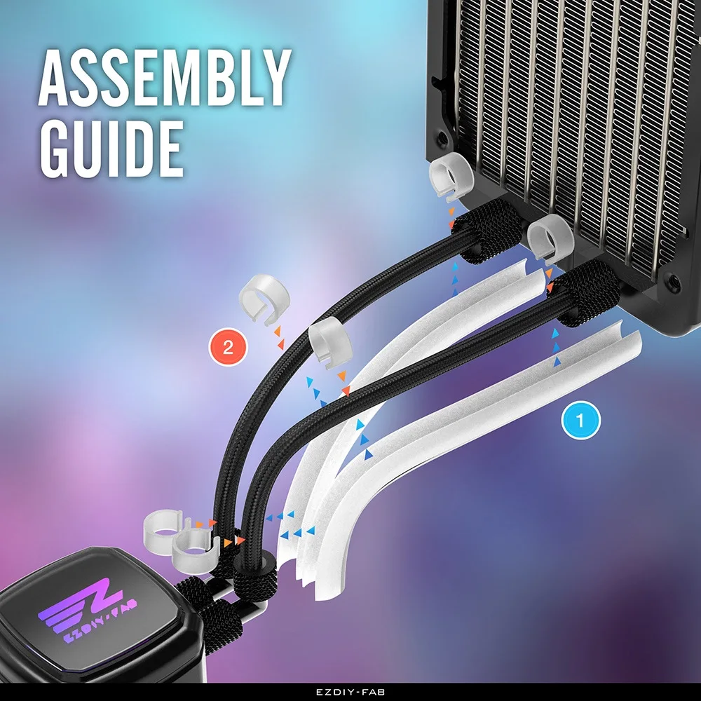 EZDIY ARGB Light Strip For12MM - Aio Liquid Cooler recension och pris