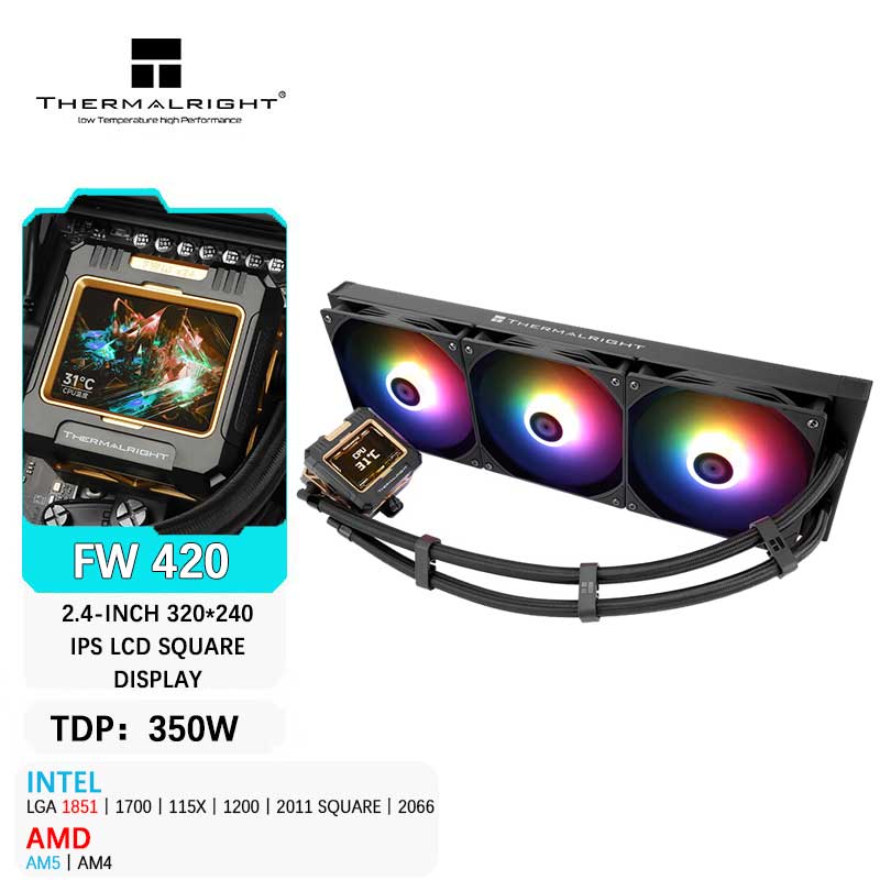 Thermalright FW 420 All-in-one - Aio Liquid Cooler recension och pris