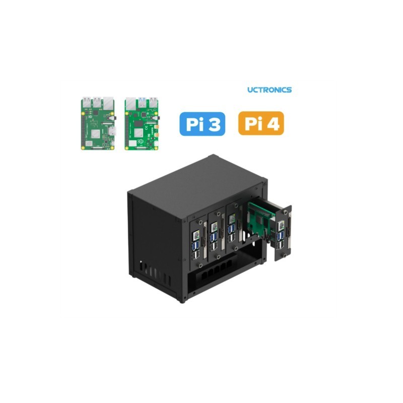 UCTRONICS Raspberry Pi Cluster - Case Fan recension och pris