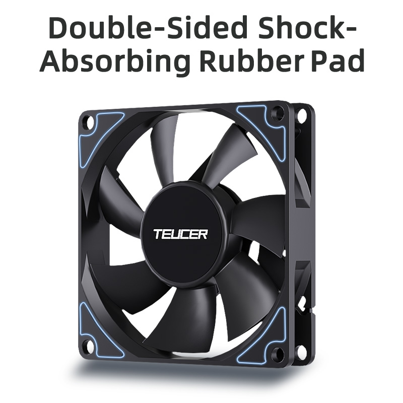 Teucer UT-8015 8CM Chassis Fan - Gpu Cooler recension och pris