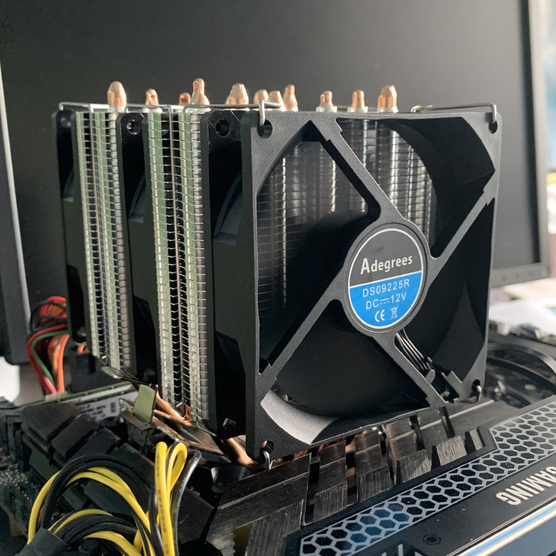 6 Heat Pipe CPU Air Cooler 4Pi - Air Cooler Cpu recension och pris